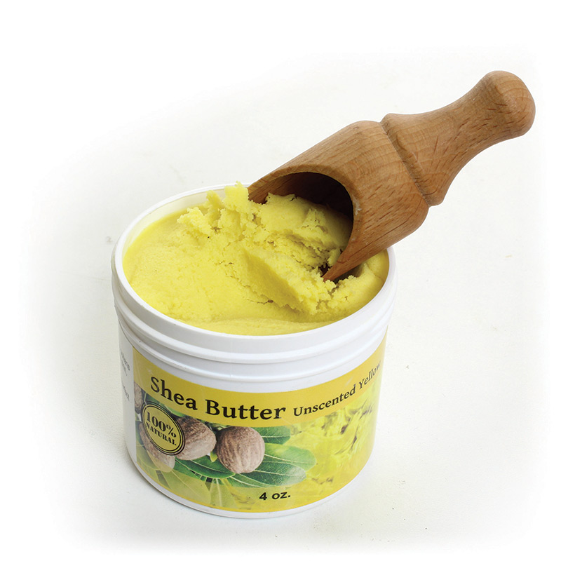 Shea Butter: Unscented Yellow 4 oz