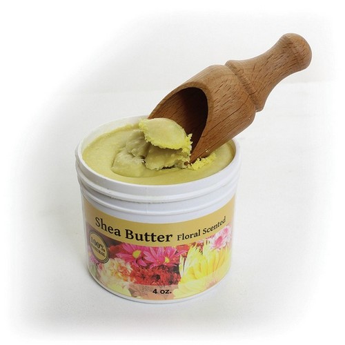 Shea Butter Floral Scented - 4 oz