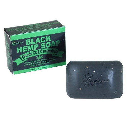 Fresh Cut Cannabis Black Hemp Soap - 5 oz.