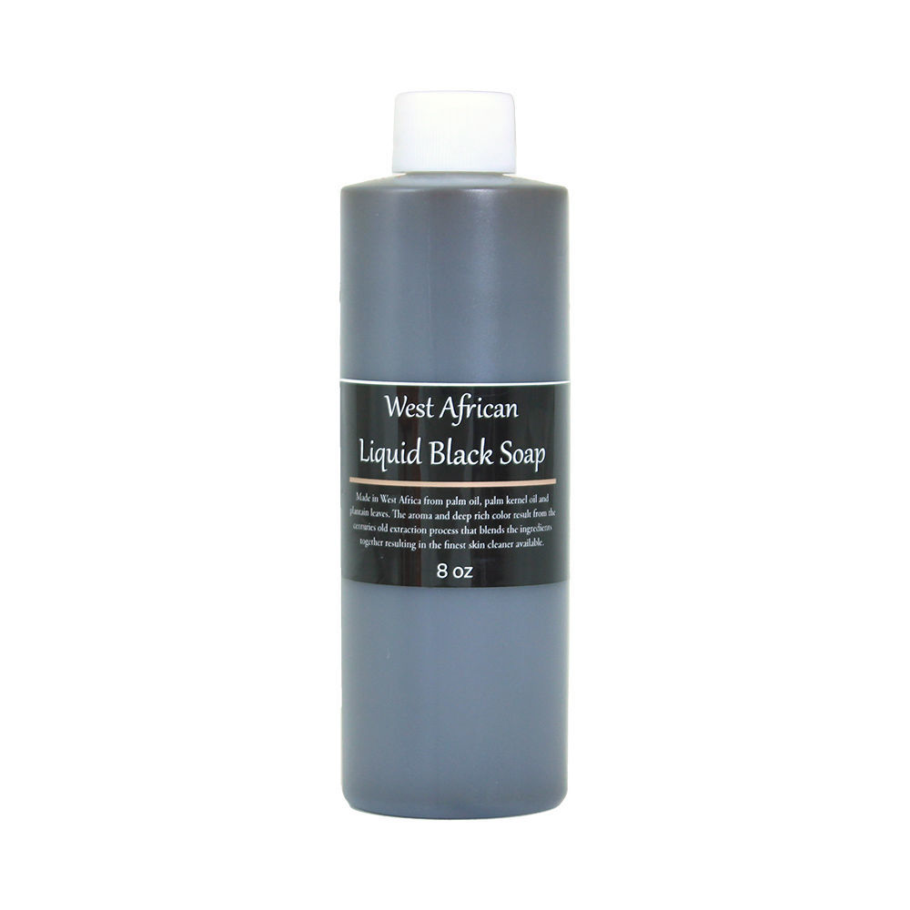 West African Liquid Black Soap - 8 oz