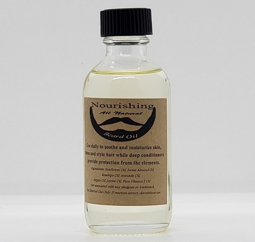 All-Natural Nourishing Beard Oil - 1.7 oz